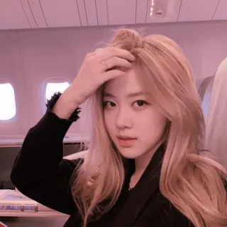 🥺 Rose Роуз, Blackpink, K-pop, Певица, Знаменитость whatsapp sticker
