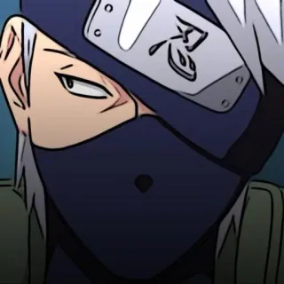 👀 Kakashi Hatake Naruto 忍 动漫, 火影忍者, 卡卡西, 旗木, 忍者, 角色, 漫画 telegram sticker