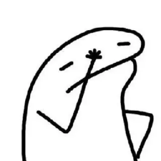 🤦‍♀ boneco palito, dedo do meio, rude, ofensivo, desenho telegram sticker