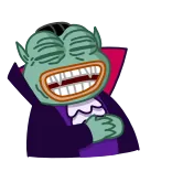 Vampire Frog telegram stickers