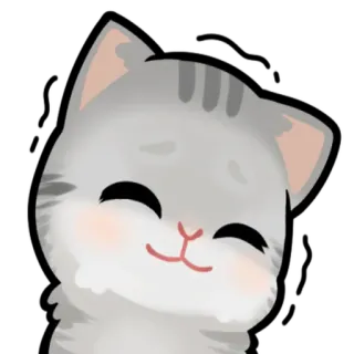 😊 Cute Cat telegram sticker