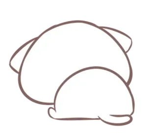 😨 animal, dormindo, fofo, gato whatsapp sticker