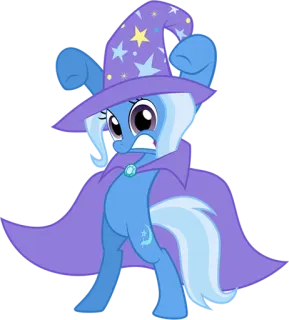👻 Pony, Zauberer, Magie, Cartoon, animiert, Figur telegram sticker