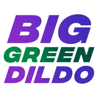 💹 BIG GREEN DILDO Dildo, Verde, Sex toy, Adulto, Novità telegram sticker