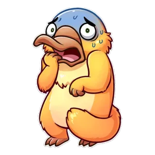Cooper the Platypus telegram stickers