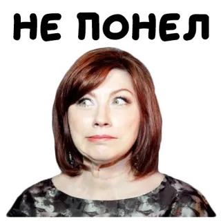 🤨 НЕIПОНЕЛ telegram sticker