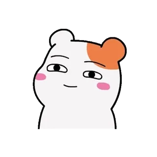 💬 fofo, desenho animado, sorrindo, personagem telegram sticker