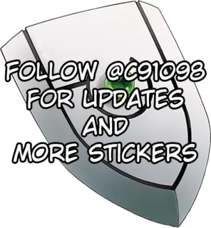 📝 FOLLOW @c91098 FOR UPDATES AND MORE STICKERS adesivi, aggiornamenti, social media telegram sticker