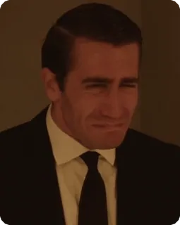 🥲 Jake Gyllenhaal diễn viên, đàn ông, chân dung, người nổi tiếng telegram sticker