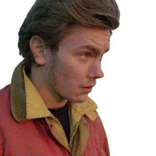 😯 River Phoenix actor, retrato, celebridad, River Phoenix telegram sticker