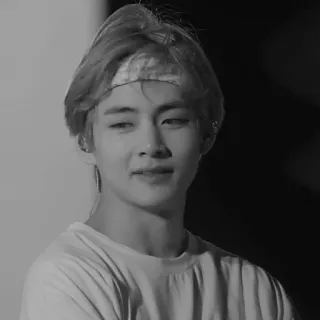 ✖️ V kpop, bts, v, taehyung, idol, cantor, música whatsapp sticker