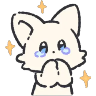🤩 imut, anime, kawaii, menangis, kucing, memohon telegram sticker