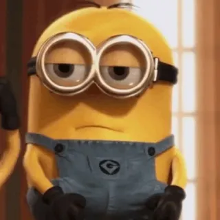 🍌 Minion Despicable Me Minion, Ich - Einfach unverbesserlich, Cartoon, Gelb, Gelangweilt telegram sticker