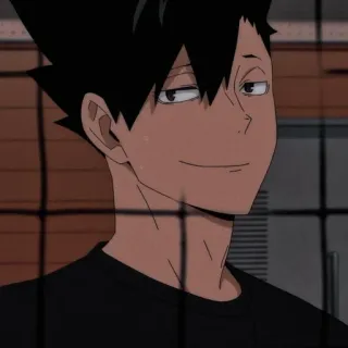 🌟 Kuroo Tetsurou Haikyuu!! anime, haikyuu, kuroo tetsurou, character, manga telegram sticker