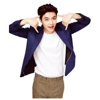 🤙 persona, uomo, kpop, celebrità, indicare, casual, ritratto telegram sticker