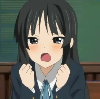 akiyama mio telegram stickers