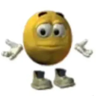 🤫 emoji, confused, shrug, meme, yellow whatsapp sticker