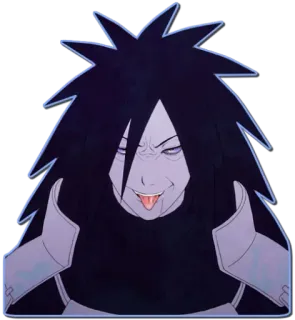 😝 Madara Uchiha Naruto Madara, Uchiha, Naruto, Anime, Mangá, Personagem telegram sticker