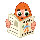 Hairy Harry telegram stickers