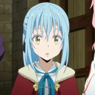 🦕 Rimuru Tempest That Time I Got Reincarnated as a Slime Anime, Isekai, Fantasy, Charakter, Rimuru, Schleim whatsapp sticker