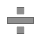 ➗