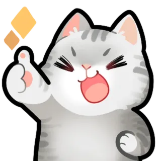 👍 cat telegram sticker