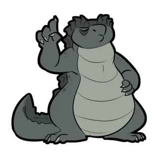 Byzil's Godzilla telegram stickers
