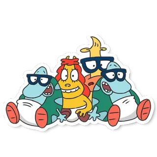 Rocko's modern life telegram stickers