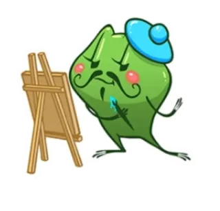 Mr. FROG @HW_STIGIF whatsapp stickers