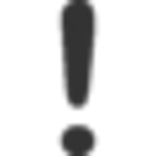 ❗️ exclamation mark, punctuation, warning, attention whatsapp sticker