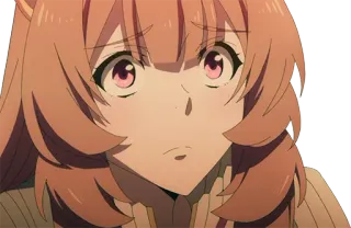 🙁 Raphtalia Rising of the Shield Hero anime, ragazza, triste, piangendo, Raphtalia telegram sticker
