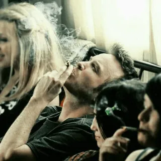 🖤 smoking, cigar, tobacco, people, friends telegram sticker