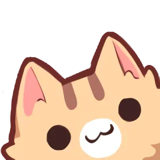 😀 แมว, ลูกแมว, น่ารัก, การ์ตูน telegram sticker
