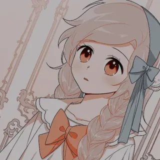 🍯 Anime, Mädchen, Charakter, Manga, Süß, Illustration telegram sticker