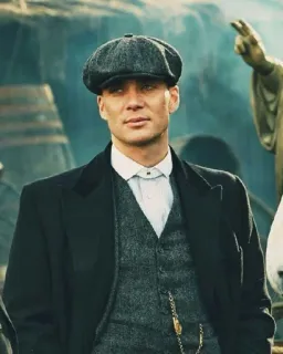 🤔 Thomas Shelby Peaky Blinders homme, peaky blinders, thomas shelby, cillian murphy, portrait, série tv telegram sticker