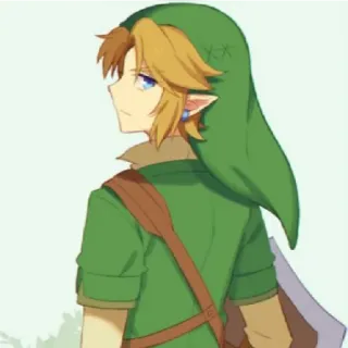 😁 Link The Legend of Zelda Link, Zelda, Videojuego, Personaje, Héroe, Elfo, The Legend of Zelda telegram sticker