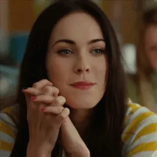 🍒 donna, attrice, celebrità, ritratto, Megan Fox telegram sticker