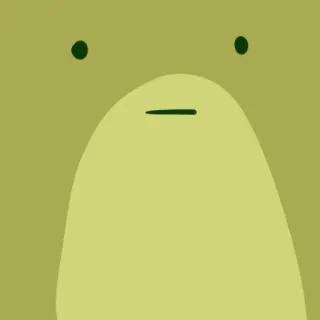😕 character, face, minimalist, cute, simple telegram sticker
