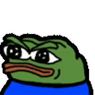 😠 Pepe the Frog Pepe, rana, meme, internet, arrabbiato whatsapp sticker