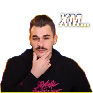 🤔 XM... whatsapp sticker