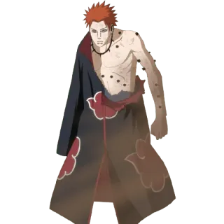 🥵 Pain Naruto อนิเมะ, นินจา, แสงอุษา, เพน, ตัวร้าย whatsapp sticker
