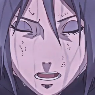 ❤️‍🔥 Konan Naruto Anime, Konan, Naruto, Triste, Pianto whatsapp sticker