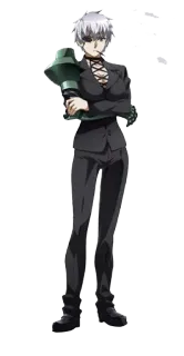 👌 Anime, Wapen, Vrouw, Pak, Pistool telegram sticker