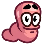 🐛 벌레, 만화, 캐릭터, 귀여운, 동물 telegram sticker
