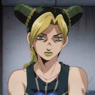 🧃 Jolyne Cujoh JoJo's Bizarre Adventure: Stone Ocean jojo, anime, jolyne, stone ocean, jolyne cujoh, kartun, karakter telegram sticker