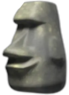 moai by @fStikBot telegram stickers