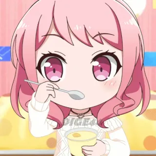 🍱 DIGES4 Anime, Niedlich, Cartoon, Mädchen, Dessert, Kawaii whatsapp sticker
