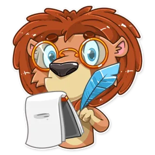 King Leo telegram stickers
