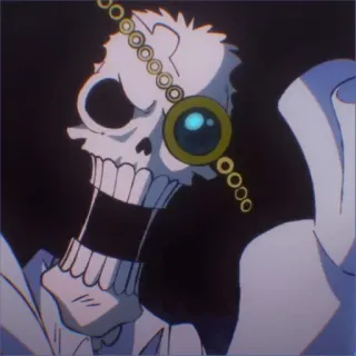 💀 skeleton, anime, skull, fantasy telegram sticker