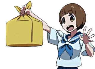 🎁 Makoto Kino Sailor Moon 애니메이션, 여자, 교복, 세일러 문, 캐릭터, 귀여운, 만화 telegram sticker